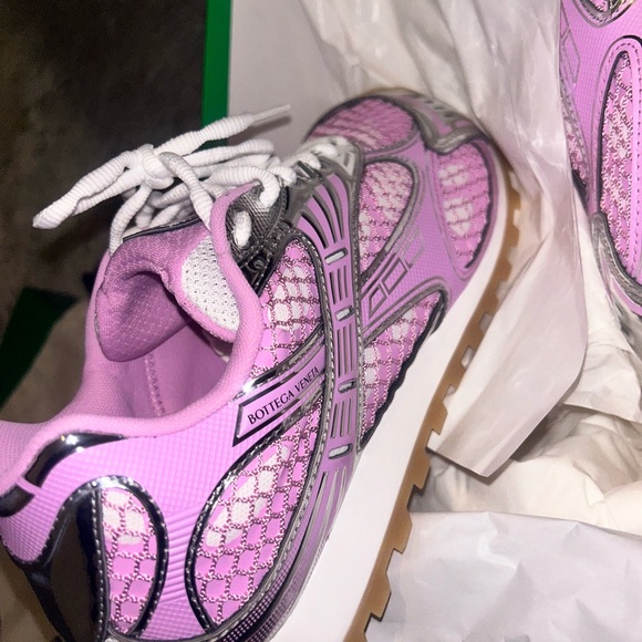 Bottega Pink Orbit Sneakers - Picture 6 of 8